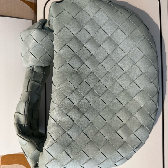 GENUINE teal washed Bottega Veneta Mini Jodie. Like New - Picture 3 of 11